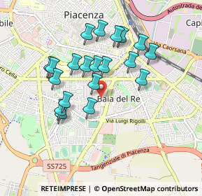 Mappa Via T.Gardella, 29122 Piacenza PC, Italia (0.817)