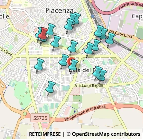 Mappa Via T.Gardella, 29122 Piacenza PC, Italia (0.852)