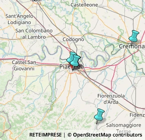 Mappa Via T.Gardella, 29122 Piacenza PC, Italia (34.11462)