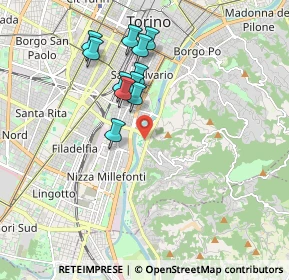 Mappa Piazza Zara, 10133 Torino TO, Italia (1.64273)