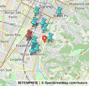 Mappa Piazza Zara, 10133 Torino TO, Italia (1.47923)