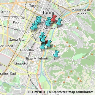 Mappa Piazza Zara, 10133 Torino TO, Italia (1.389)