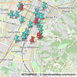 Mappa Piazza Zara, 10133 Torino TO, Italia (2.075)