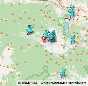 Mappa Via Condove, 10094 Giaveno TO, Italia (3.11167)