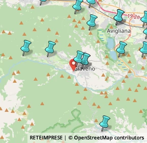 Mappa Via Condove, 10094 Giaveno TO, Italia (6.0935)