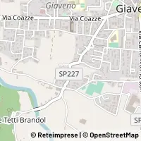 Kaart Giaveno