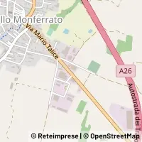 Hartă Mirabello Monferrato