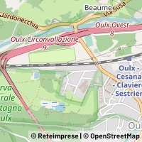 Map Oulx