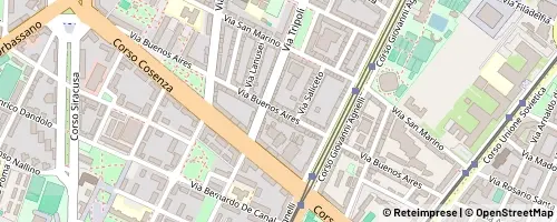 Mappa Turín