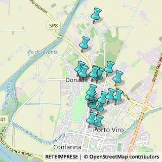Mappa Via Piave, 45014 Porto Viro RO, Italia (0.726)