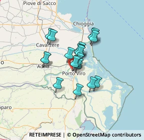 Mappa Via Piave, 45014 Porto Viro RO, Italia (8.8205)