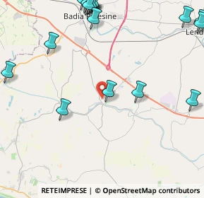 Mappa Via D. Manin, 45020 Canda RO, Italia (6.3425)