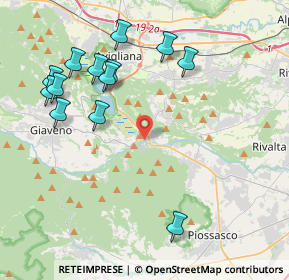 Mappa 10090 Trana TO, Italia (4.55769)