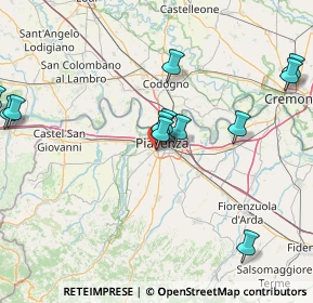 Mappa Via Antonio Gramsci, 29122 Piacenza PC, Italia (25.55263)