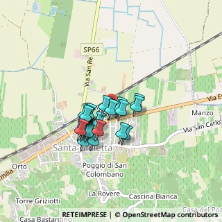 Mappa Via L. Moroni, 27046 Santa Giuletta PV, Italia (0.292)