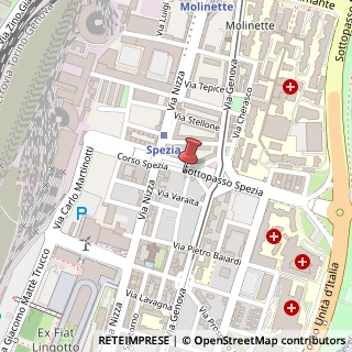 Mappa Corso Spezia, 34/a, 10126 Torino, Torino (Piemonte)