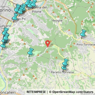 Mappa Strada del Colle, 10020 Eremo TO, Italia (3.6855)