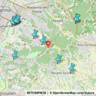 Mappa Strada del Colle, 10020 Eremo TO, Italia (2.96923)