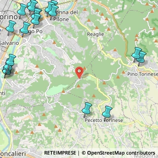 Mappa Strada del Colle, 10020 Eremo TO, Italia (3.7925)