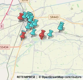 Mappa Via Cappello, 45100 Rovigo RO, Italia (3.41059)