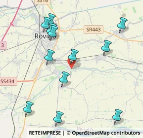 Mappa Via Cappello, 45100 Rovigo RO, Italia (4.6225)