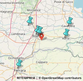 Mappa Via Cappello, 45100 Rovigo RO, Italia (31.365)