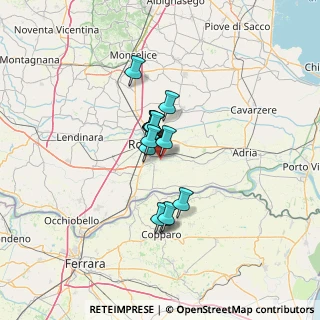 Mappa Via Cappello, 45100 Sant'Apollinare RO, Italia (8.33071)