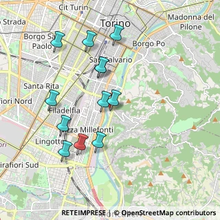 Mappa Via Villa Glori, 10133 Torino TO, Italia (1.88583)