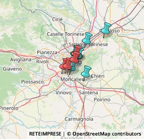 Mappa Via Villa Glori, 10133 Torino TO, Italia (5.6)