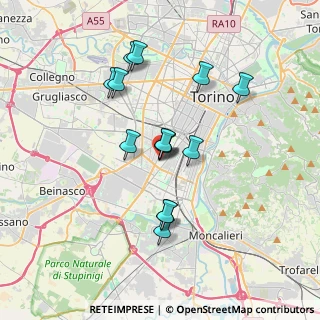 Mappa Via San Marino, 10134 Torino TO, Italia (3.12)