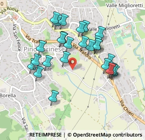 Mappa Via Valle Balbiana, 10025 Pino Torinese TO, Italia (0.44074)