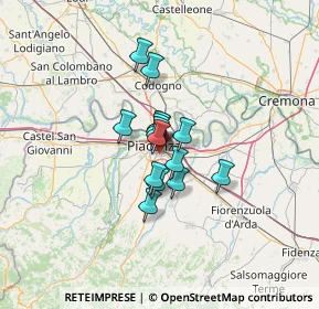 Mappa , 29122 Piacenza PC, Italia (7.39867)