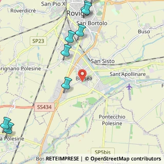Mappa 45030 Rovigo RO, Italia (3.35182)