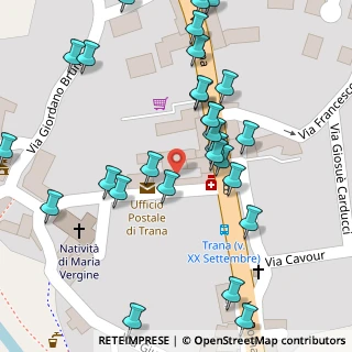 Mappa Via XX Settembre, 10090 Trana TO, Italia (0.06786)