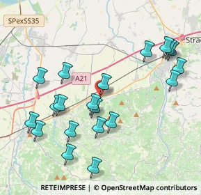 Mappa Via Larga, 27046 Manzo PV, Italia (4.391)