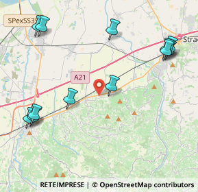 Mappa Via Larga, 27046 Manzo PV, Italia (5.2525)