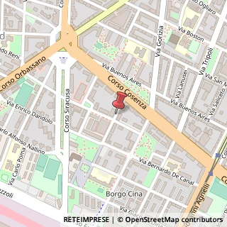 Mappa Via Don Giovanni Grioli,  9, 10137 Torino, Torino (Piemonte)