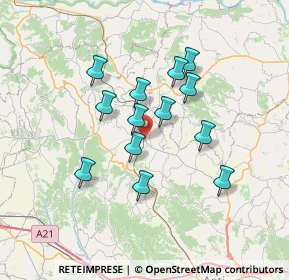 Mappa Località Stazione, 14026 Cunico AT, Italia (5.75538)