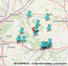 Mappa Località Stazione, 14026 Cunico AT, Italia (13.46947)