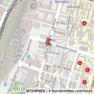 Mappa Via Nizza, 210, 10126 Torino, Torino (Piemonte)