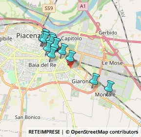 Mappa Via Angelo Spinazzi, 29122 Piacenza PC, Italia (1.50143)