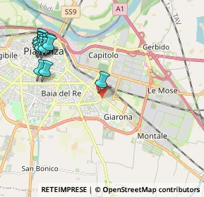 Mappa Via Angelo Spinazzi, 29122 Piacenza PC, Italia (2.62154)