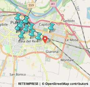 Mappa Via Angelo Spinazzi, 29122 Piacenza PC, Italia (2.04417)