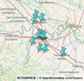 Mappa Via Angelo Spinazzi, 29122 Piacenza PC, Italia (8.99364)