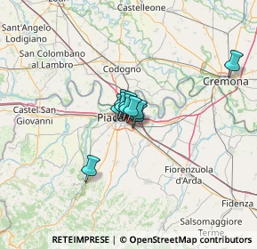 Mappa Via Angelo Spinazzi, 29122 Piacenza PC, Italia (11.225)
