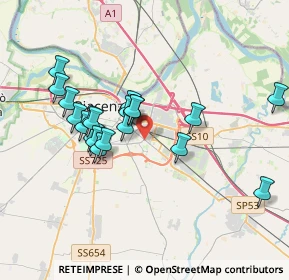 Mappa Via Angelo Spinazzi, 29122 Piacenza PC, Italia (3.3)