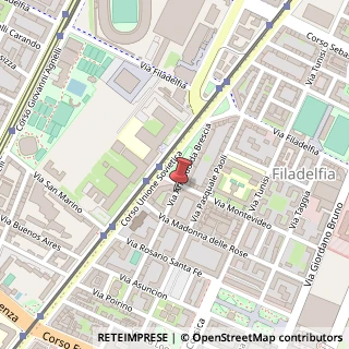 Mappa Via Arnaldo da Brescia,  35, 10134 Torino, Torino (Piemonte)