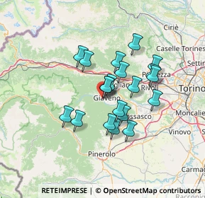 Mappa Via Grangia Marin, 10094 Giaveno TO, Italia (10.5605)