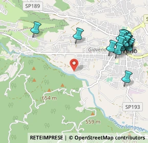 Mappa Via Grangia Marin, 10094 Giaveno TO, Italia (1.328)