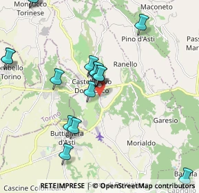 Mappa Via San Giovanni S.P. 16 KM. 14-004, 14022 Castelnuovo Don Bosco AT, Italia (2.533)